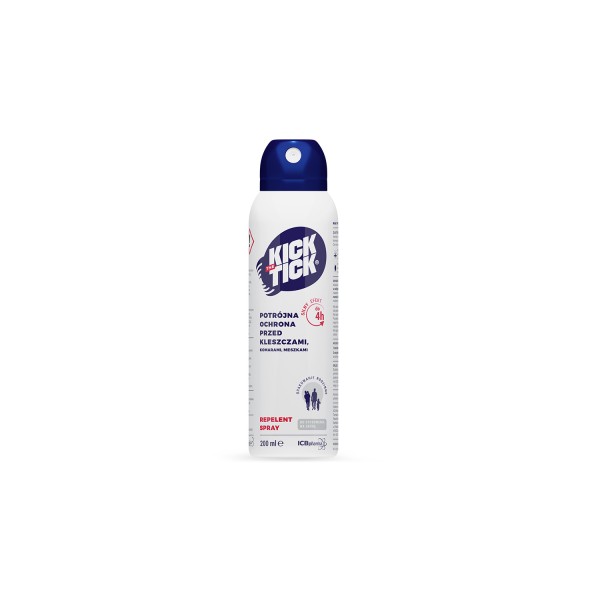 KICK THE TICK MAX REPELENT PLUS 200 ml spray