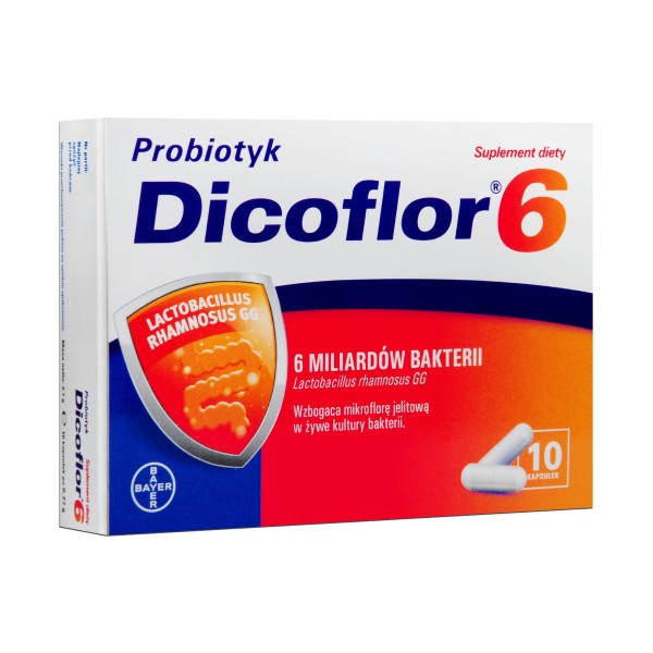 DICOFLOR 6 10 kapsułek