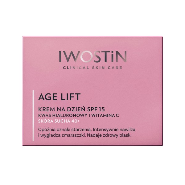 IWOSTIN AGE LIFT KREM NA DZIEŃ SPF 15 DO SKÓRY SUCHEJ 50 ml