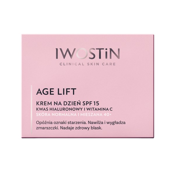 IWOSTIN AGE LIFT KREM NA DZIEŃ SPF 15 DO SKÓRY NORMALNEJ I MIESZANEJ 50 ml