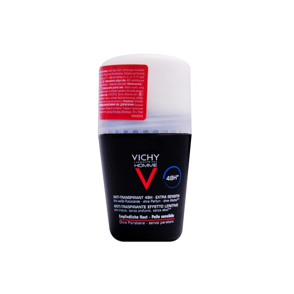 VICHY HOMME ANTYPERSPIRANT 48h roll-on 50 ml