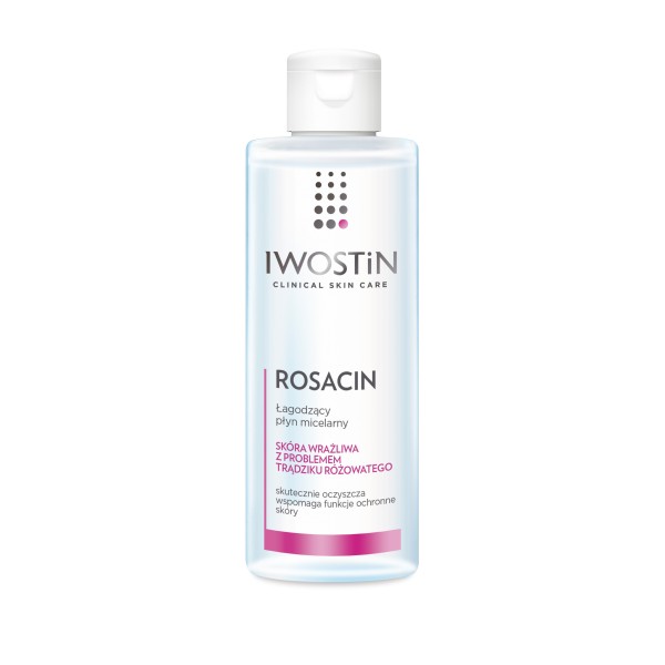 IWOSTIN ROSACIN ŁAGODZĄCY PŁYN MICELARNY 215 ml