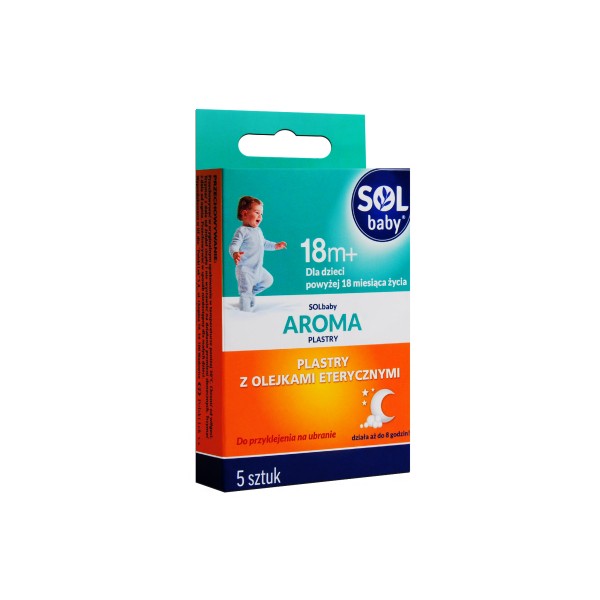 SOLBABY AROMA PLASTRY 5 sztuk