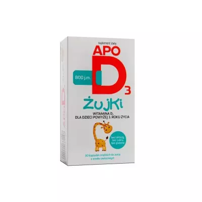 APO D3 ŻUJKI 30 kapsułek