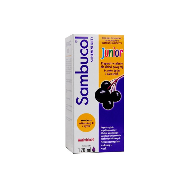 SAMBUCOL JUNIOR 120 ml syrop