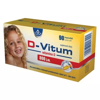 D-VITUM 800 j.m. 90 kapsułek