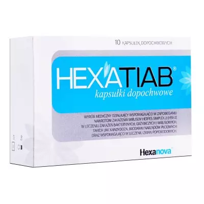 HEXATIAB 10 kapsułek