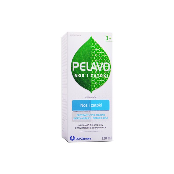 PELAVO NOS I ZATOKI 3+ 120 ml syrop