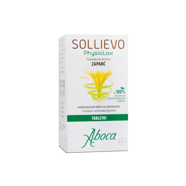 SOLLIEVO PHYSIOLAX 27 tabletek