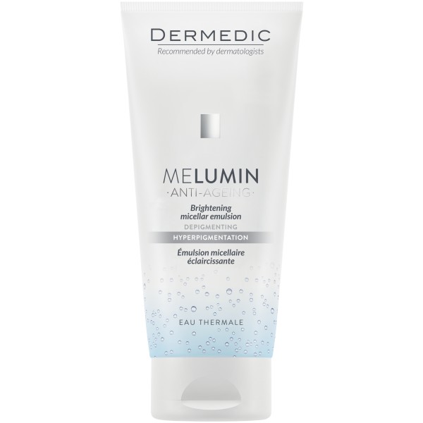 DERMEDIC MELUMIN ANTI-AGEING EMULSJA MICELARNA ROZJAŚNIAJĄCA KOLORYT SKÓRY 200 ML