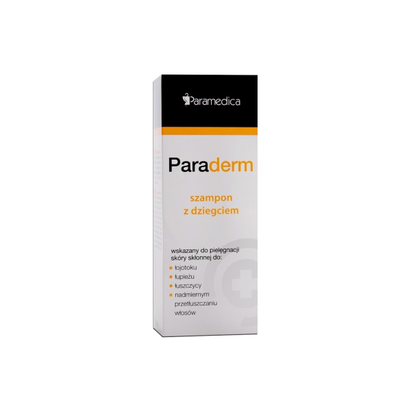 PARADERM SZAMPON Z DZIEGCIEM 150g