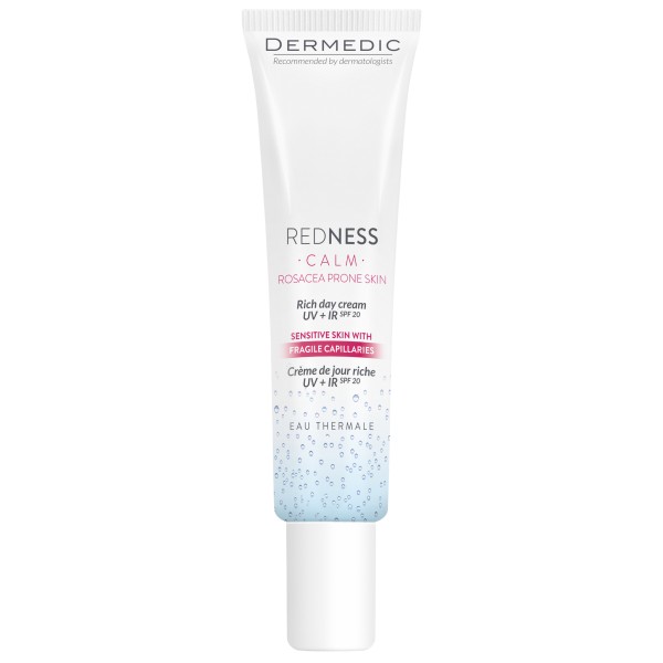 DERMEDIC REDNESS CALM BOGATY KREM NA DZIEŃ UV+IR 40 ml