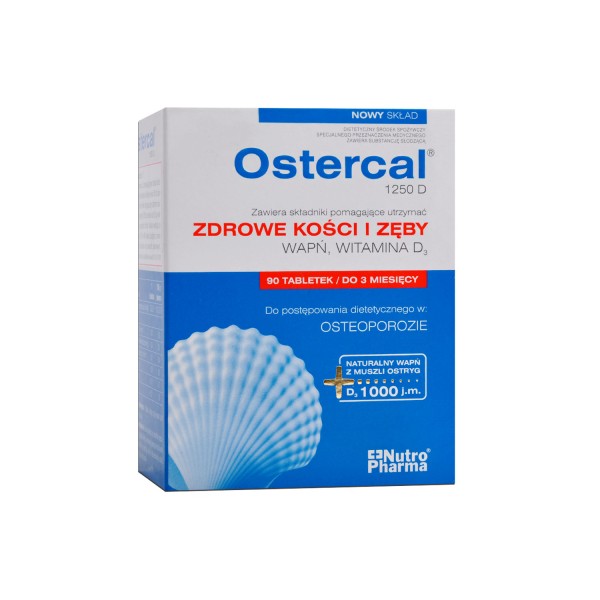 OSTERCAL 1250 D 90 tabletek