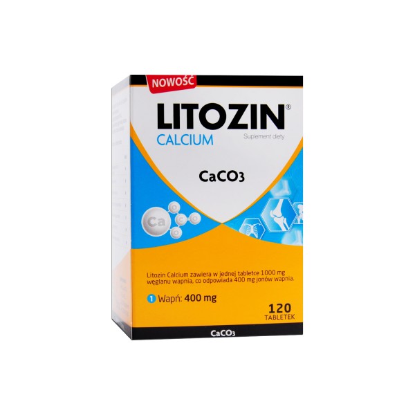 LITOZIN CALCIUM 120 tabletek