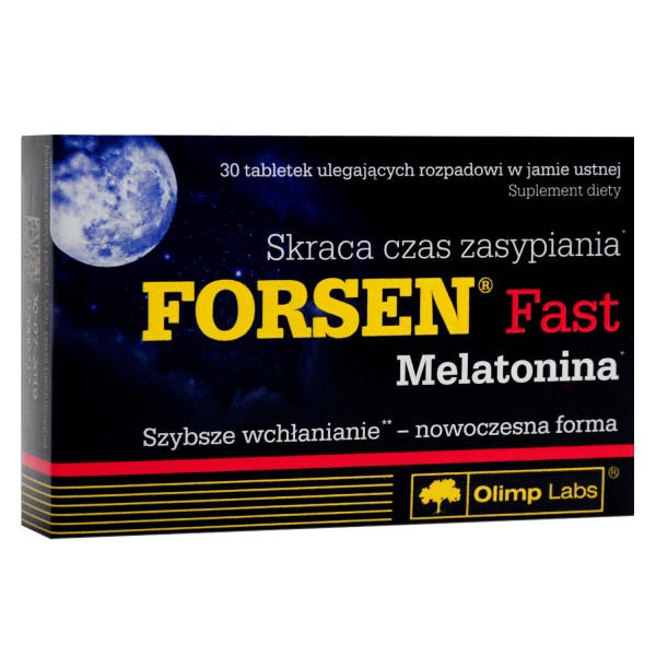 FORSEN FAST MELATONINA 30 tabletek