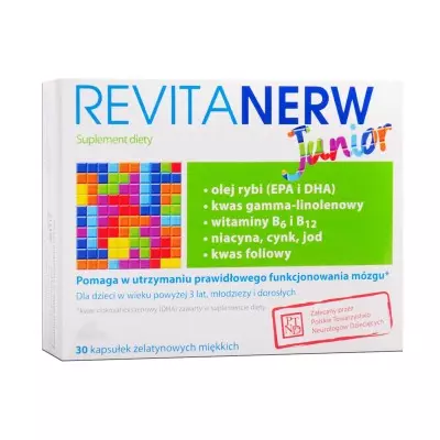 REVITANERW JUNIOR 30 kapsułek
