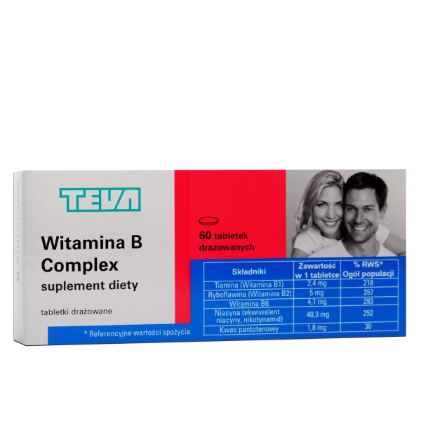 WITAMINA B COMPLEX 60 tabletek