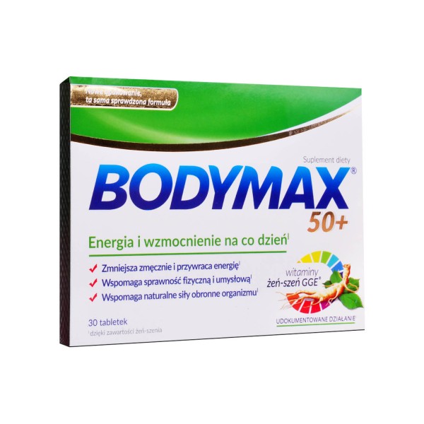 BODYMAX 50+ 30 tabletek