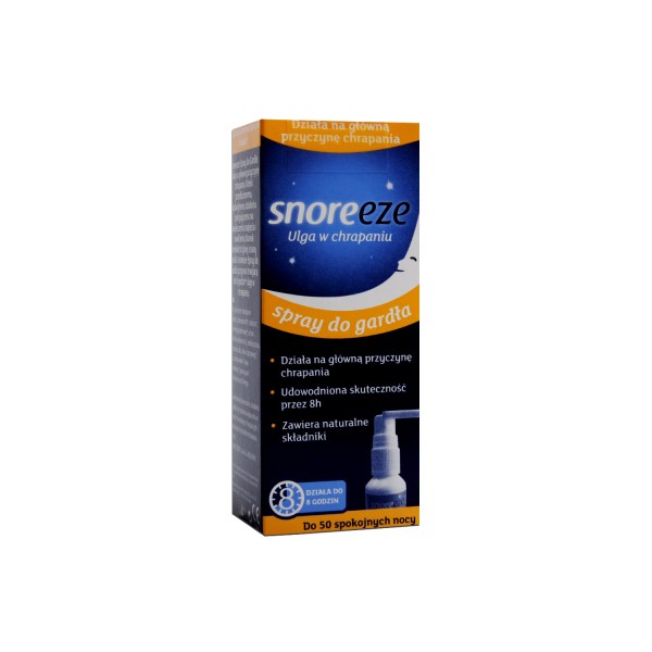 SNOREEZE ULGA W CHRAPANIU SPRAY DO GARDŁA 23,5 ml