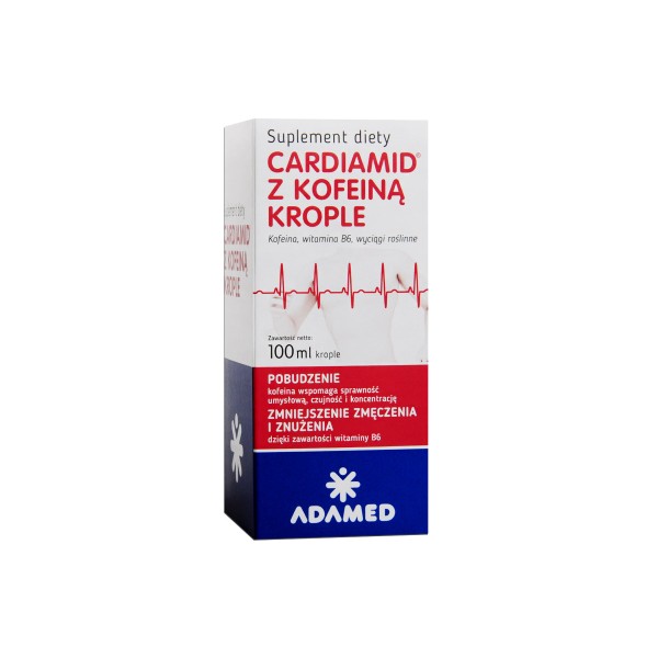 CARDIAMID Z KOFEINĄ 100 ml krople