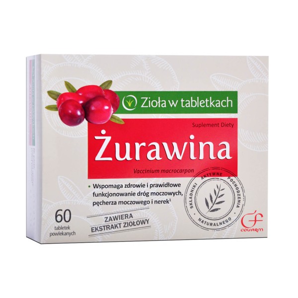 ŻURAWINA 60 tabletek