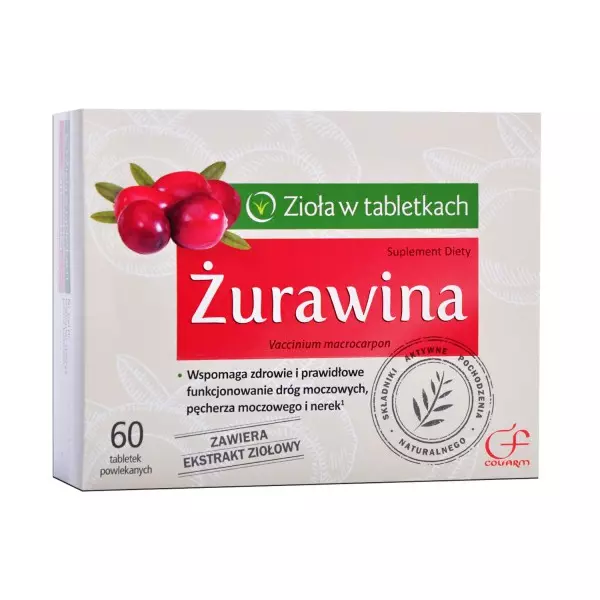 ŻURAWINA 60 tabletek