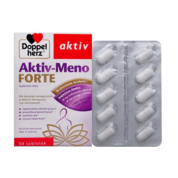 DOPPELHERZ AKTIV AKTIV-MENO FORTE 30 tabletek