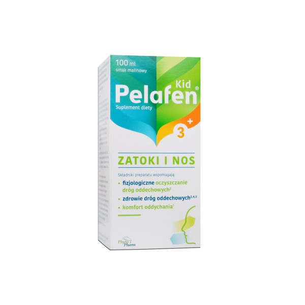 PELAFEN KID 3+ ZATOKI I NOS 100ml płyn