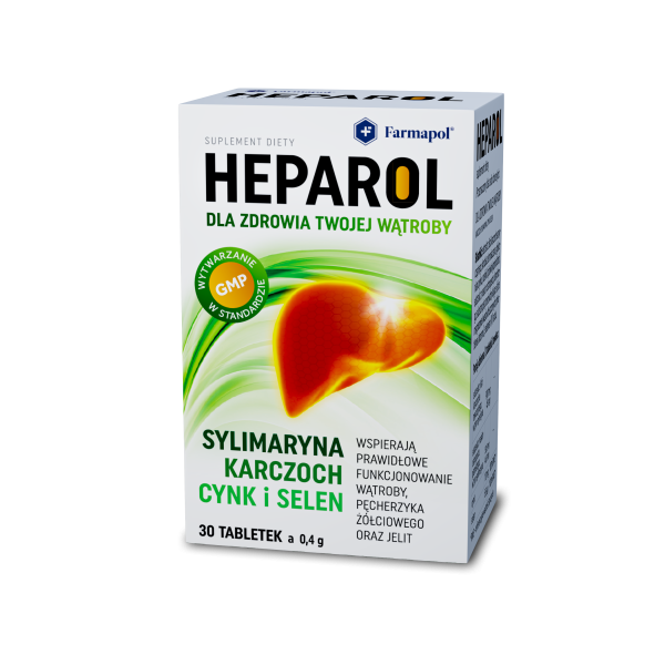 HEPAROL 30 tabletek