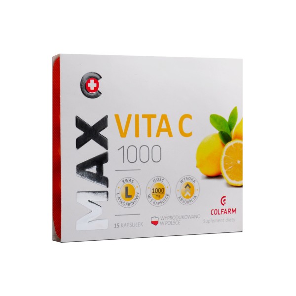 MAX VITA C 1000 15 kapsułek