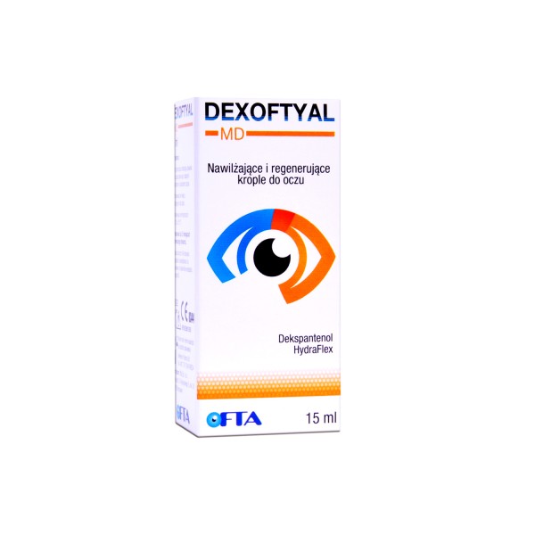 DEXOFTYAL MD 15 ml krople