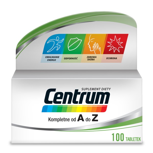 CENTRUM kompletne  A-Z: 100 tabletek