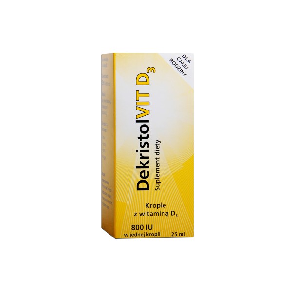 DEKRISTOLVIT D3 25 ml krople