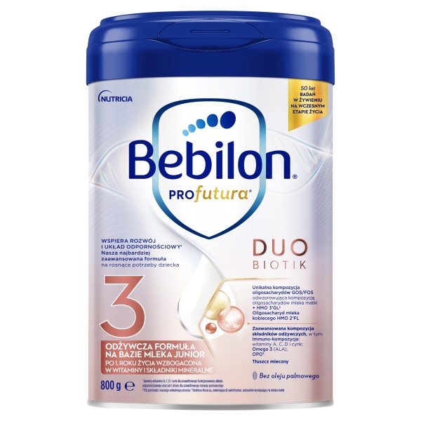 BEBILON PROFUTURA :DUO BIOTIK 3 MLEKO NASTĘPNE 800 g