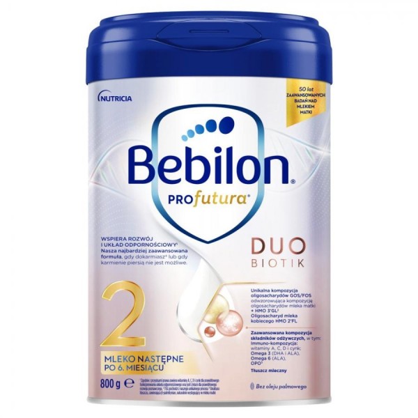 BEBILON PROFUTURA: DUO BIOTIK 2 MLEKO NASTĘPNE 800 g