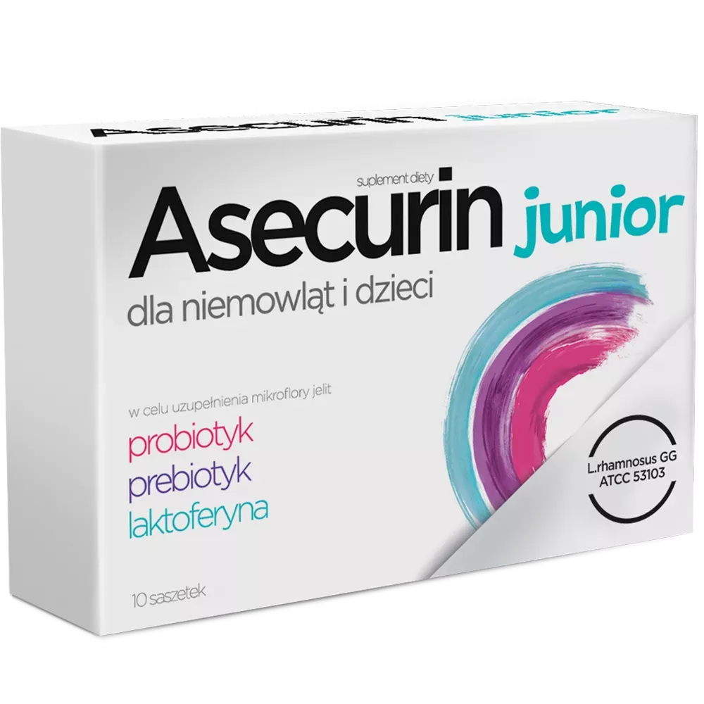 ASECURIN JUNIOR 10 saszetek