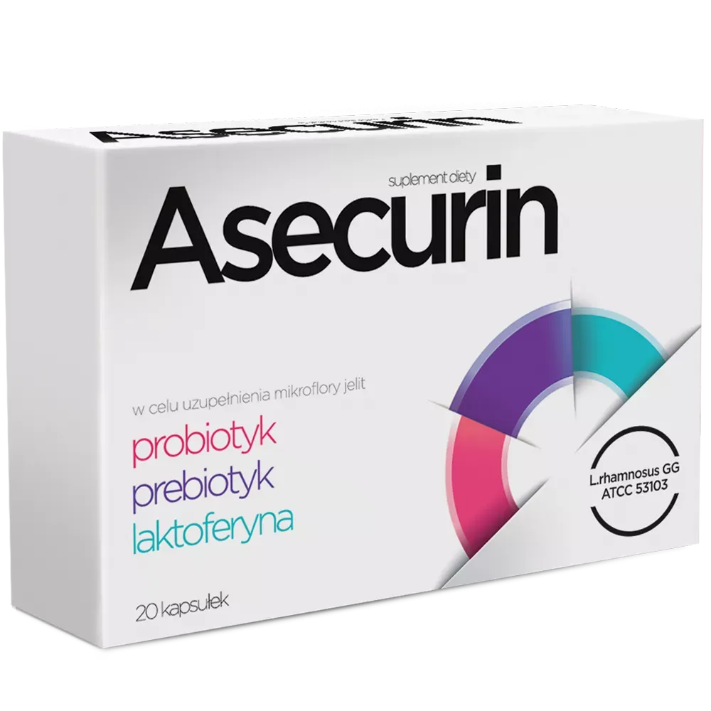 ASECURIN 20 kapsułek