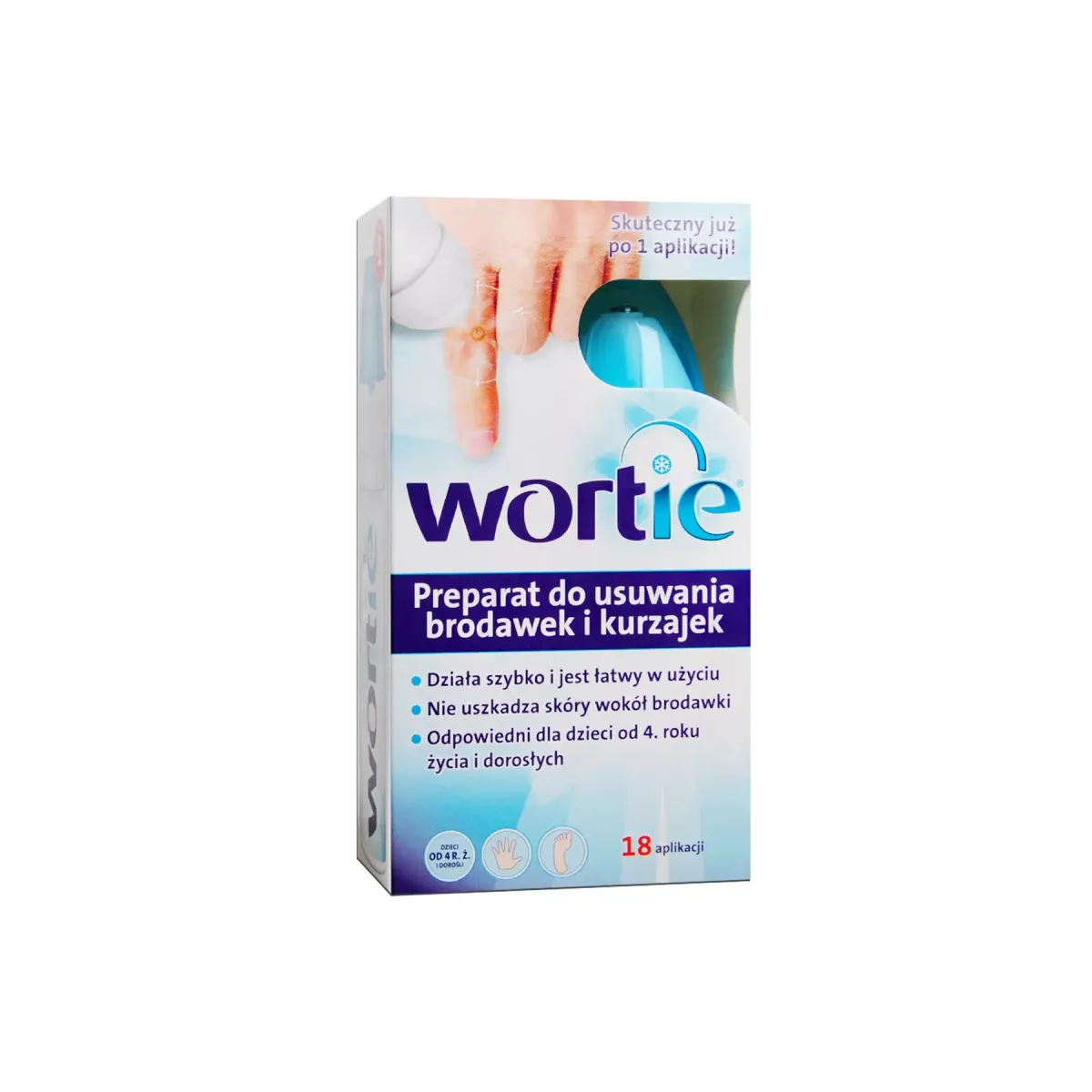WORTIE PREPARAT DO USUWANIA BRODAWEK I KURZAJEK 18 zabiegów