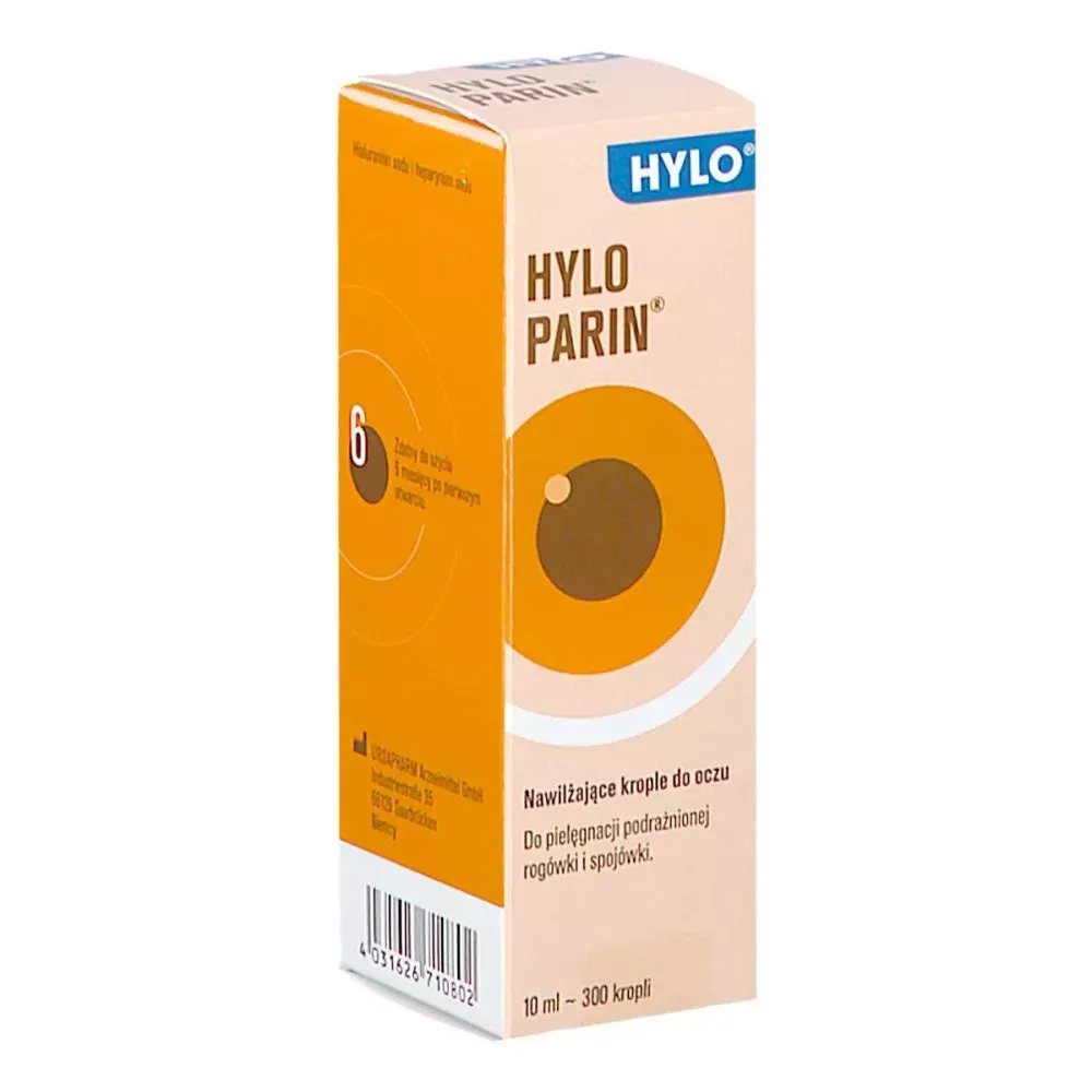 HYLO PARIN 10 ml krople