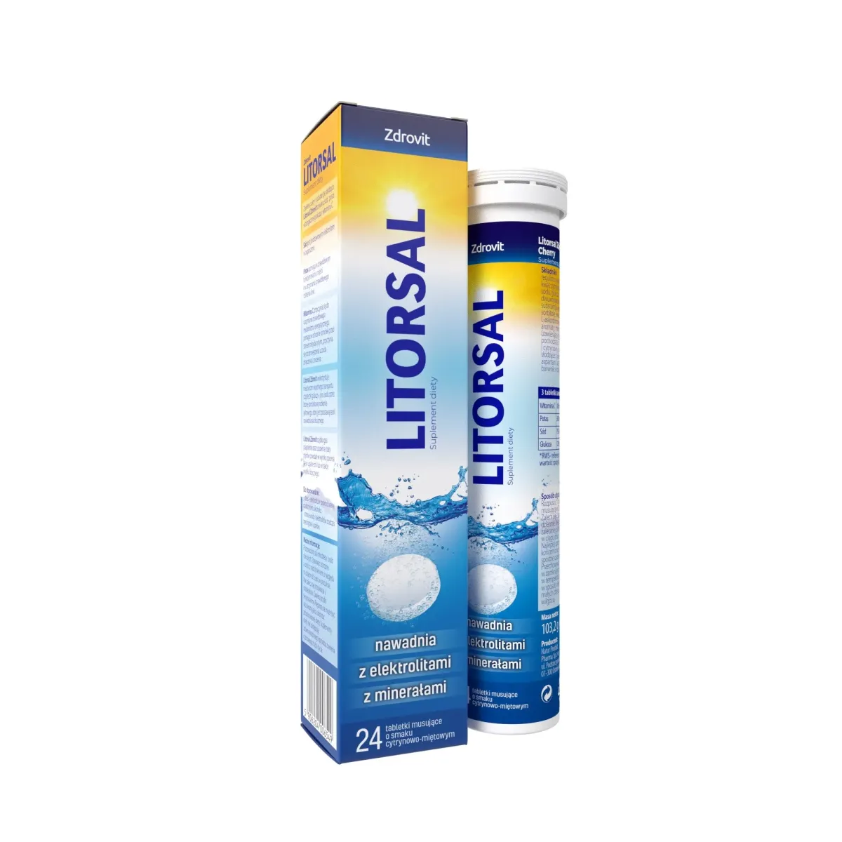 LITORSAL 24 tabletki musujące