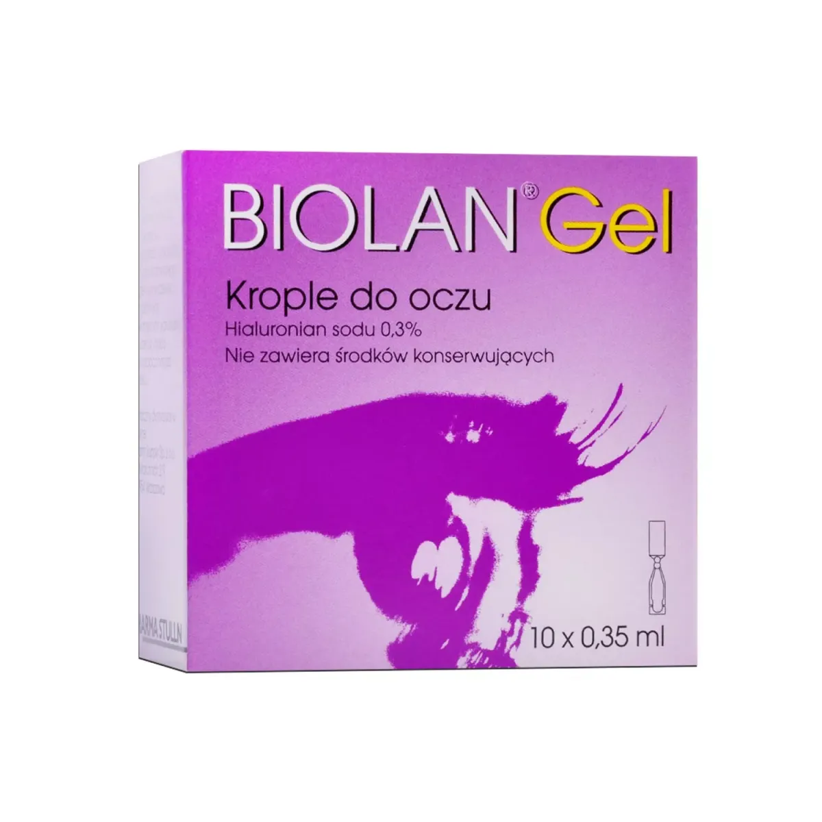BIOLAN GEL 0,3% 10 minimsów po 0,35 ml