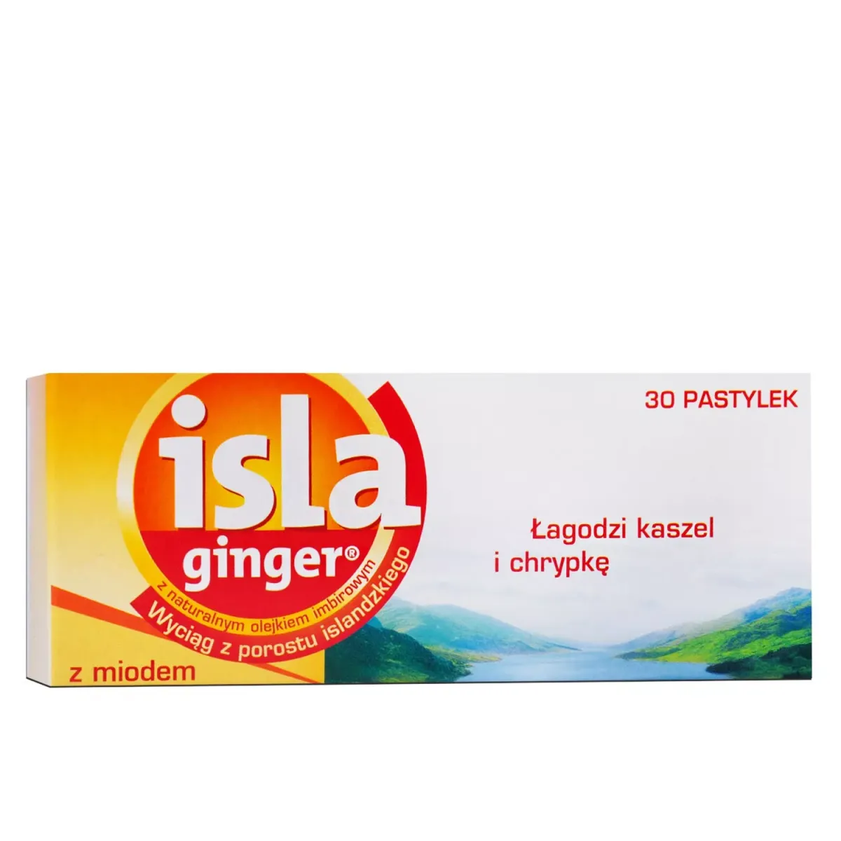 ISLA GINGER SMAK IMBIROWY 30 pastylek