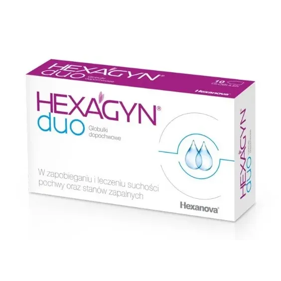 HEXAGYN DUO 10 globulek
