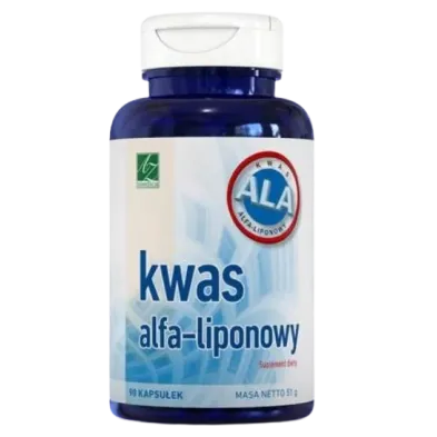KWAS ALFA-LIPONOWY: 90 kapsułek