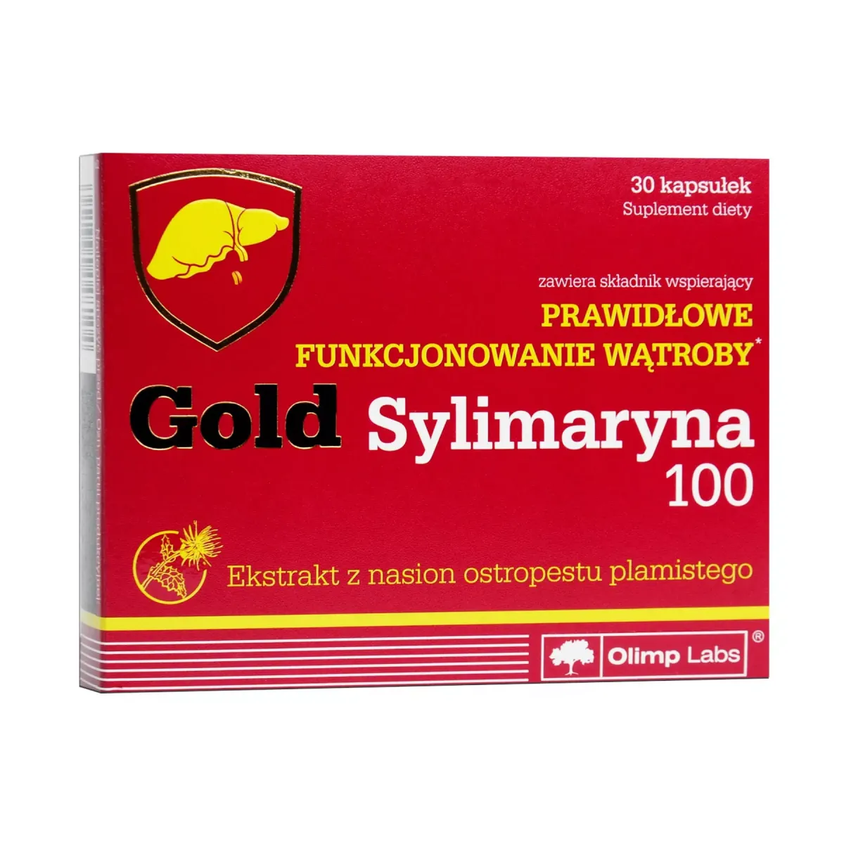 GOLD SYLIMARYNA 100 30 kapsułek