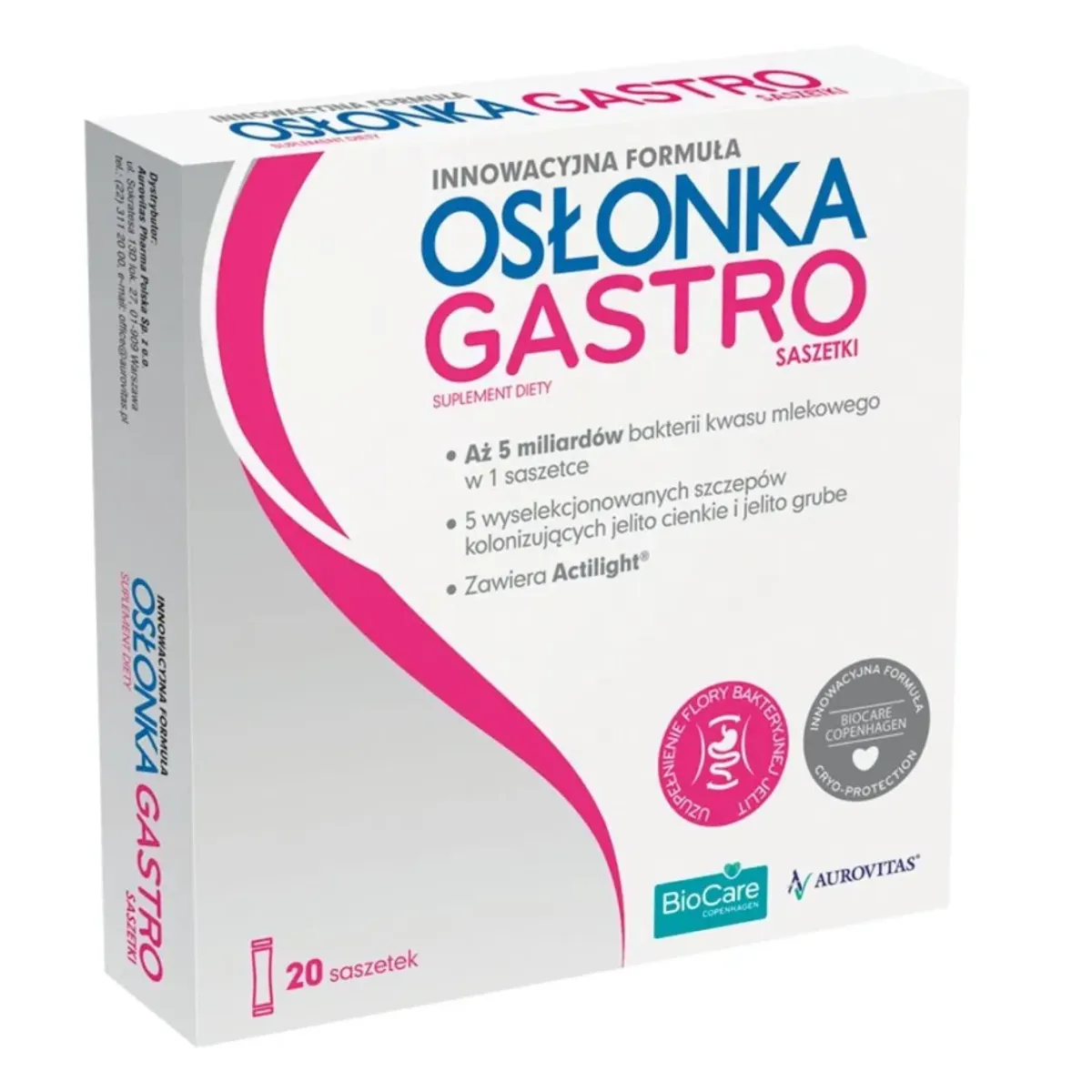 OSŁONKA GASTRO 20 saszetek