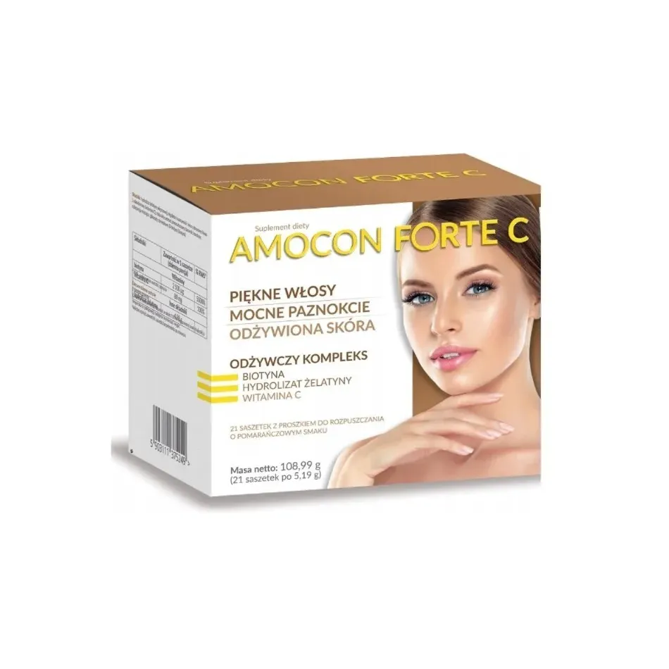AMOCON FORTE C 21 saszetek smak pomarańczowy