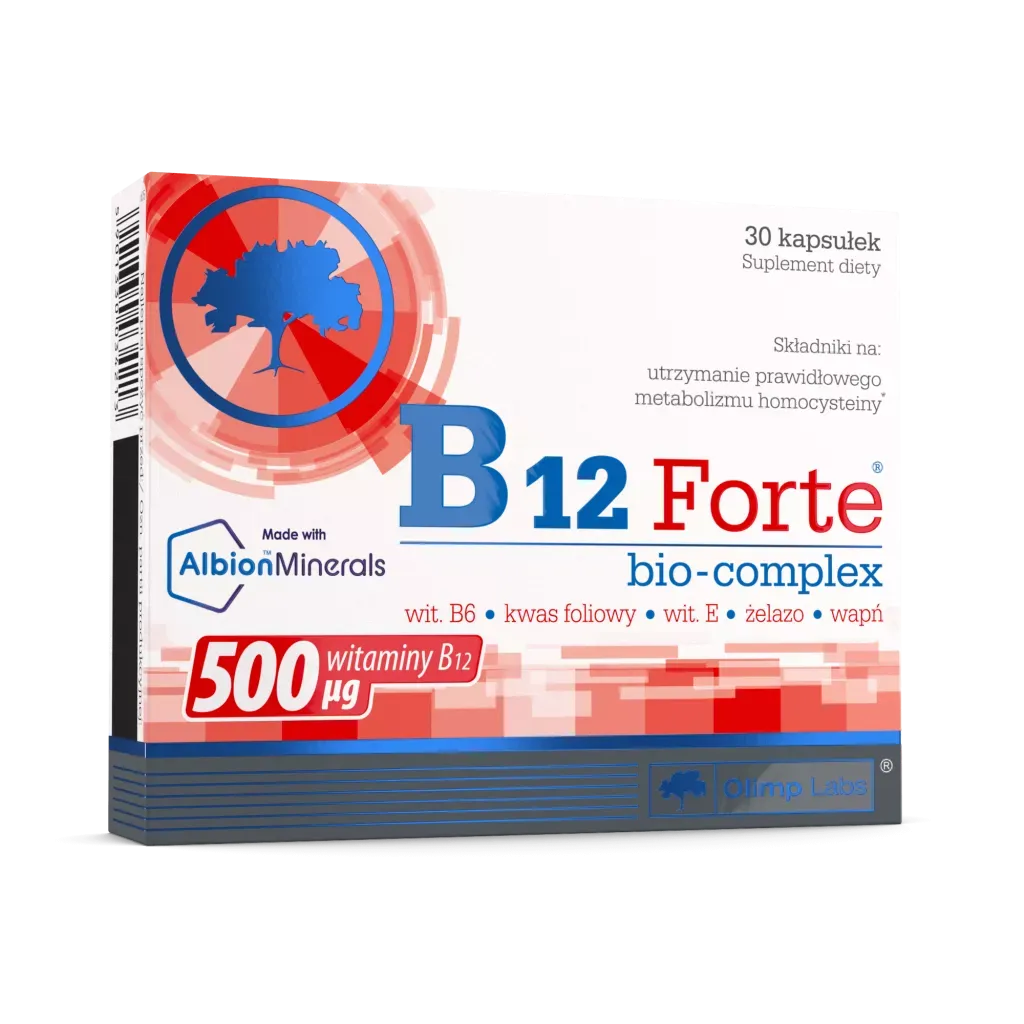 B12 FORTE BIO-COMPLEX: 30 kapsułek