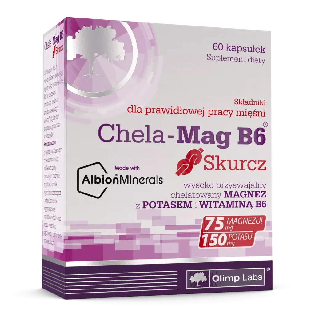 CHELA-MAG B6 SKURCZ: 60 kapsułek
