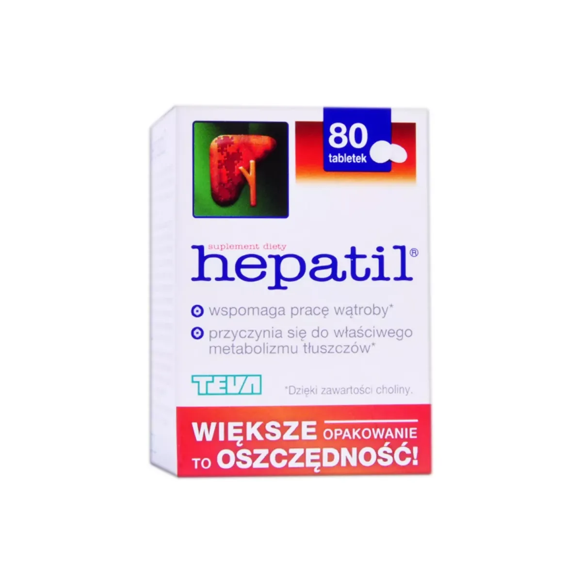 HEPATIL 80 tabletek